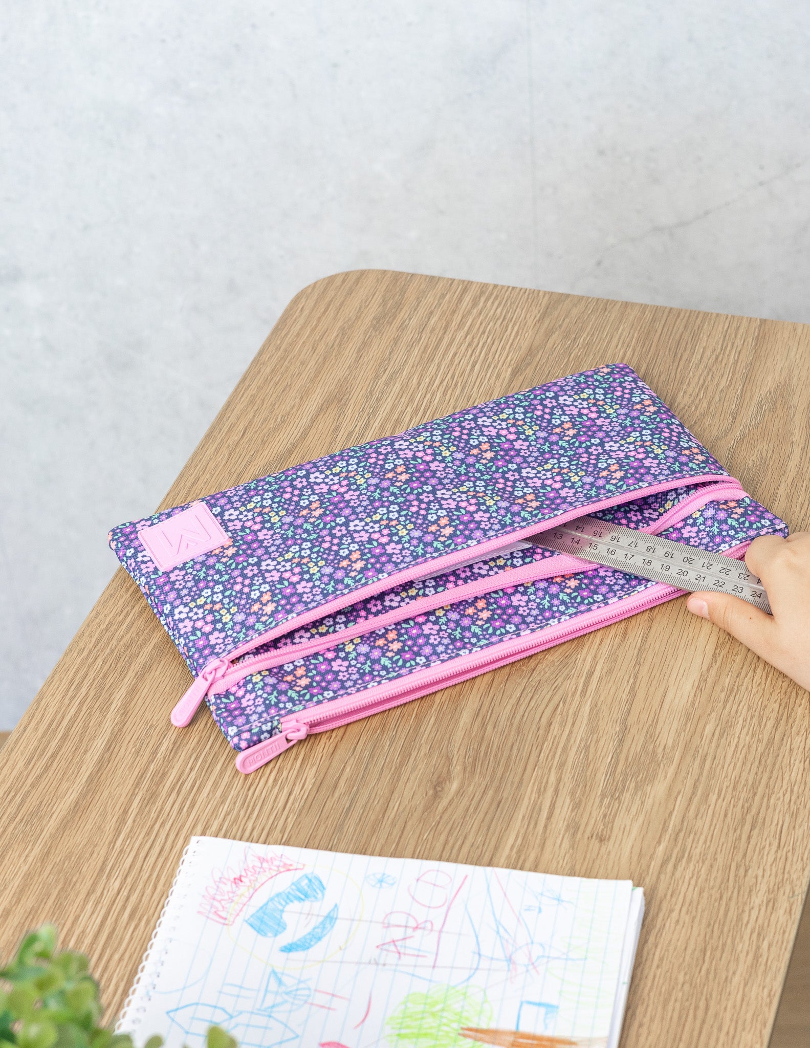 MontiiCo Pencil Case Meadow