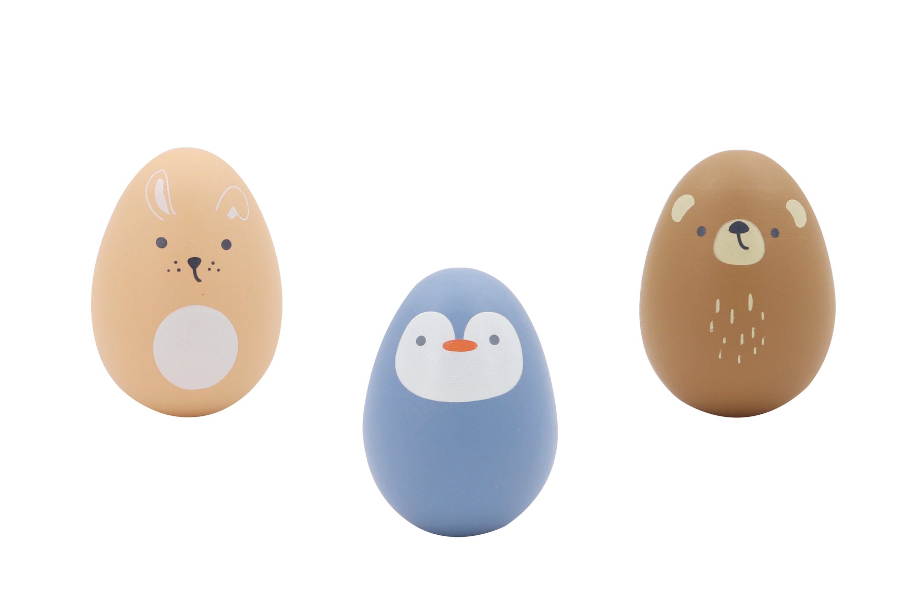 Wooden Animal Egg Shaker
