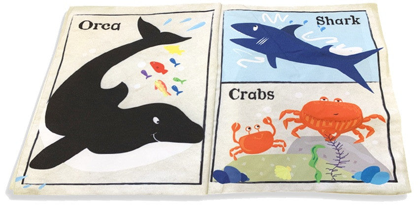 Jo and Nics Crinkly Cloth Book Under the Sea