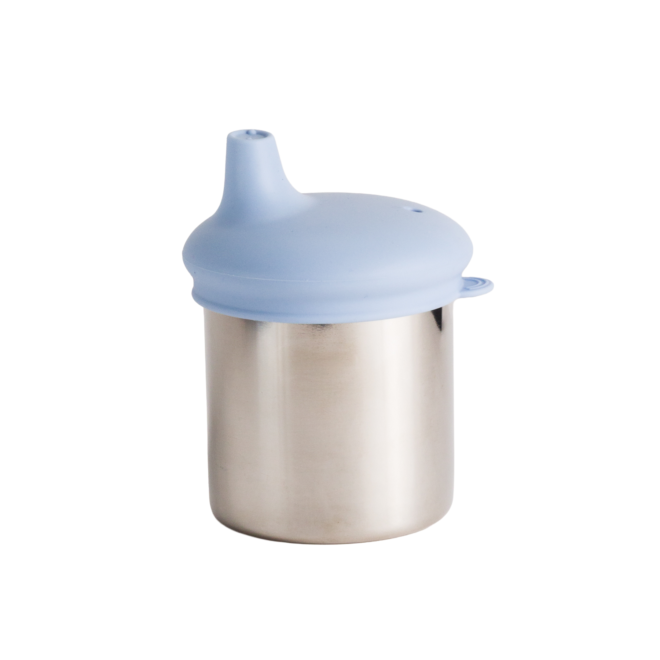 Nestling Stainless Insulated Sip and Straw Cup Dusty Blue