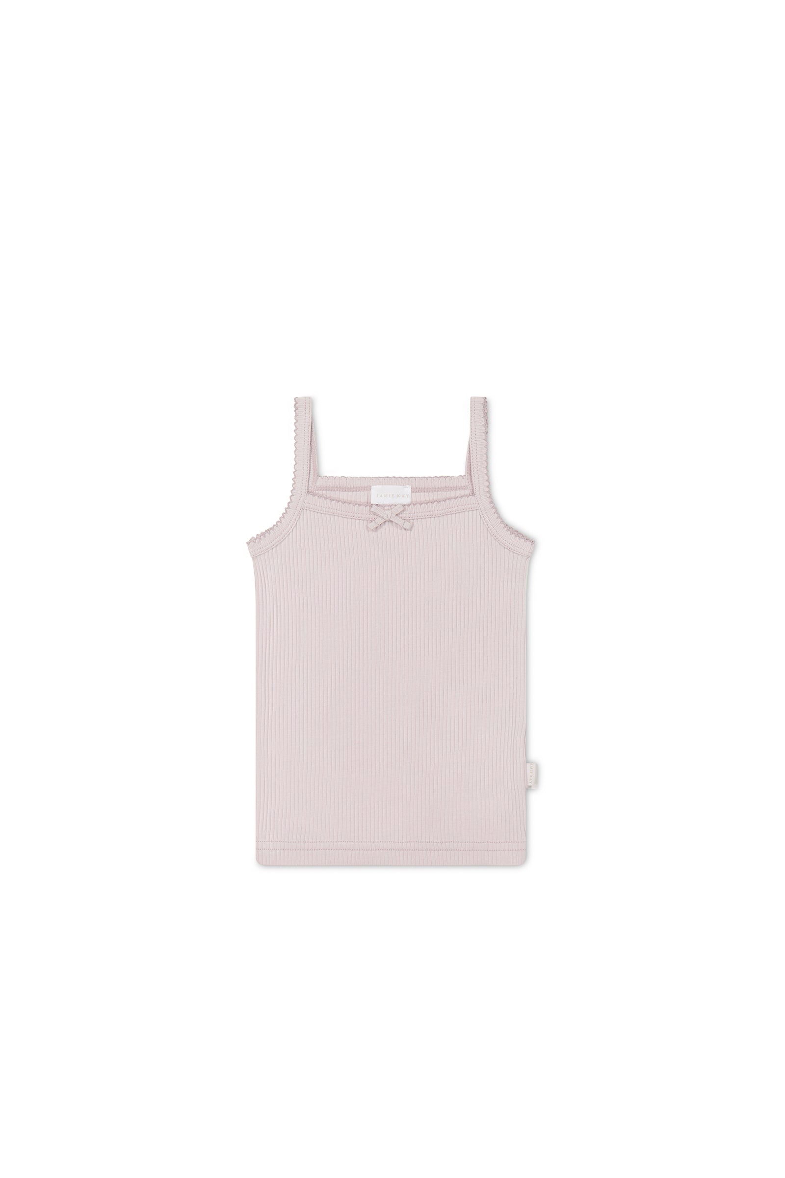 Jamie Kay Organic Cotton Modal Singlet - Violet Tint Marle