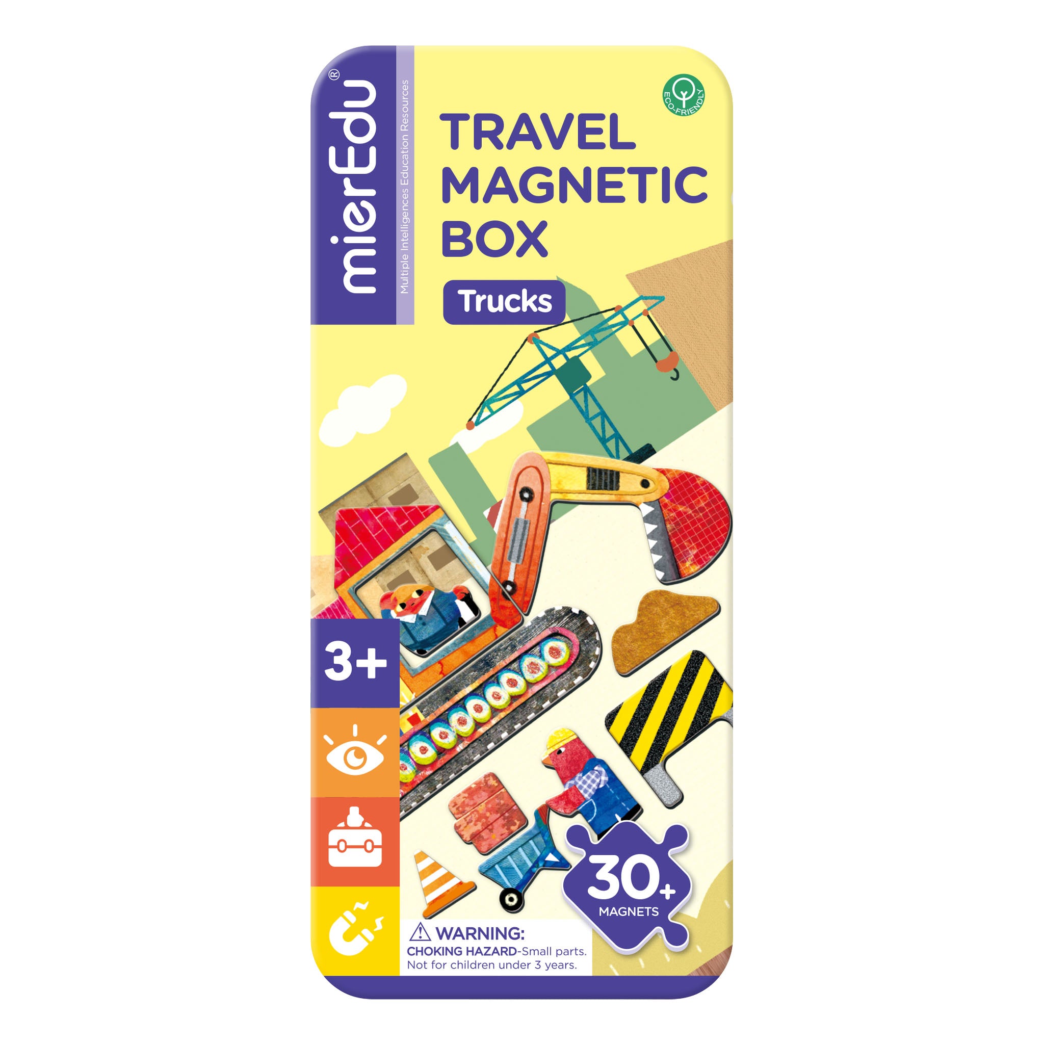 mierEdu Travel Magnetic Box Trucks