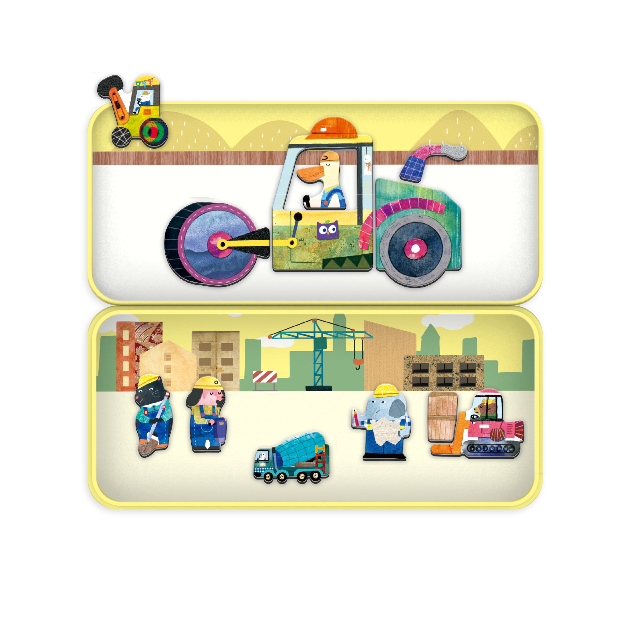 mierEdu Travel Magnetic Box Trucks