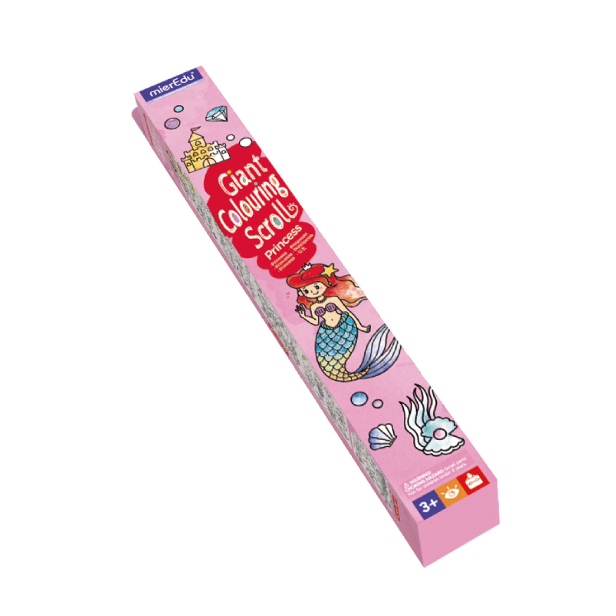 mierEdu Giant Colouring Scroll Princess