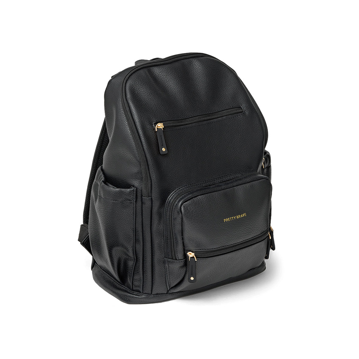 Pretty Brave Chloe Backpack Black Pebbled