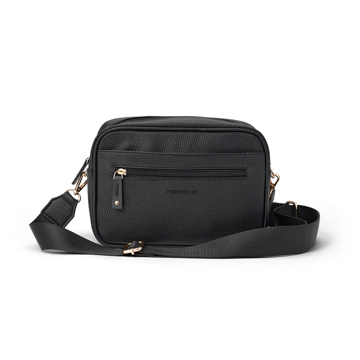 Pretty Brave Harper Cross Body Bag Black Pebbled