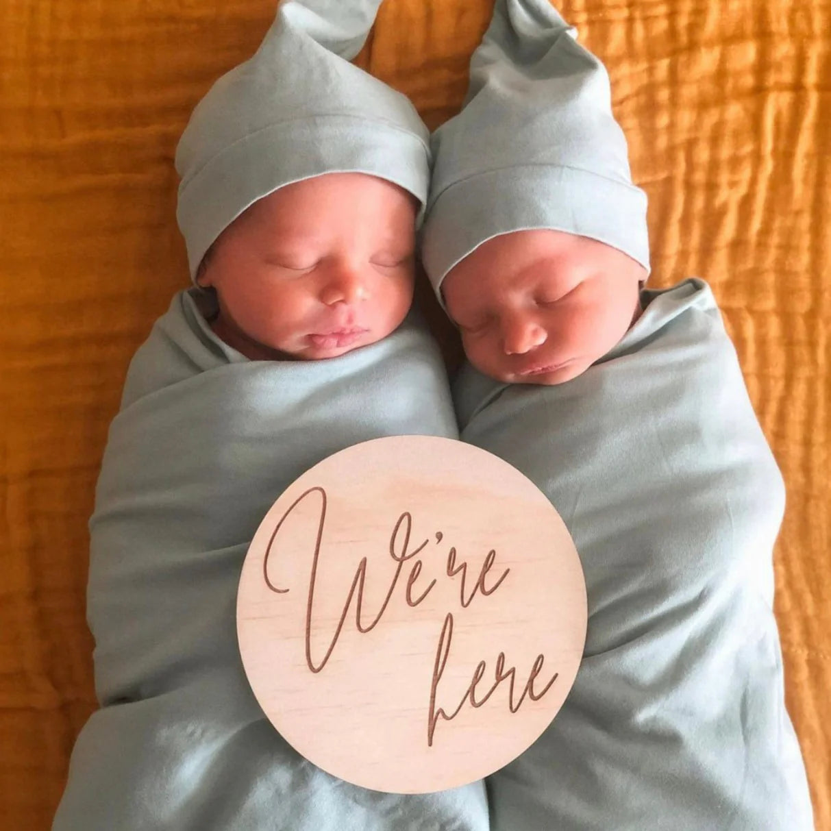 Hello Fern Single Announcement Disc - We're Here (twins)