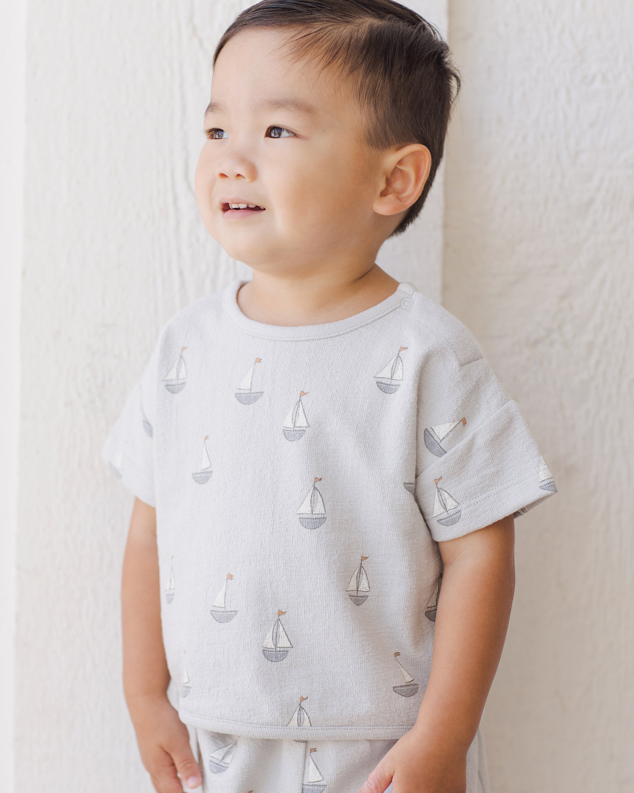 Quincy Mae Spongy Play Set - Sailboats/sky