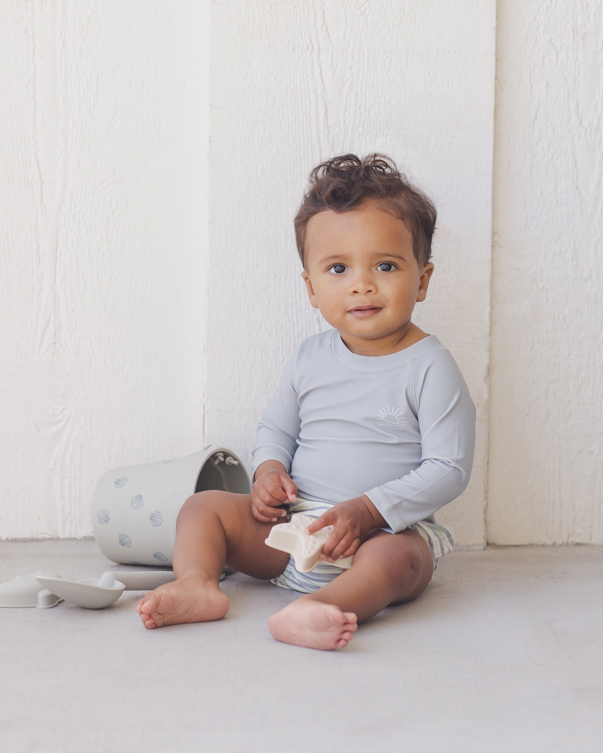 Quincy Mae Rashguard - Blue