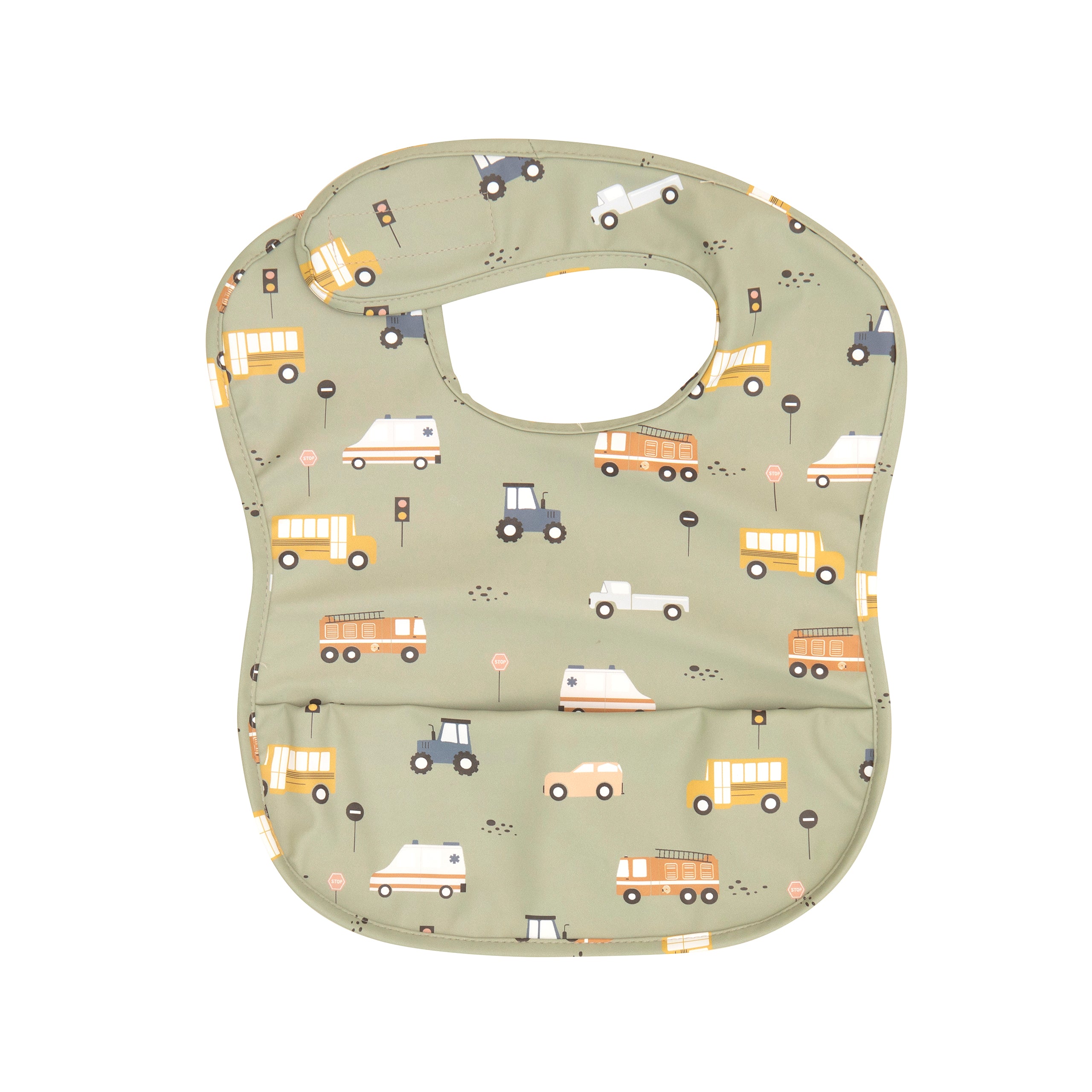 All4ella Velcro Bib With Pocket