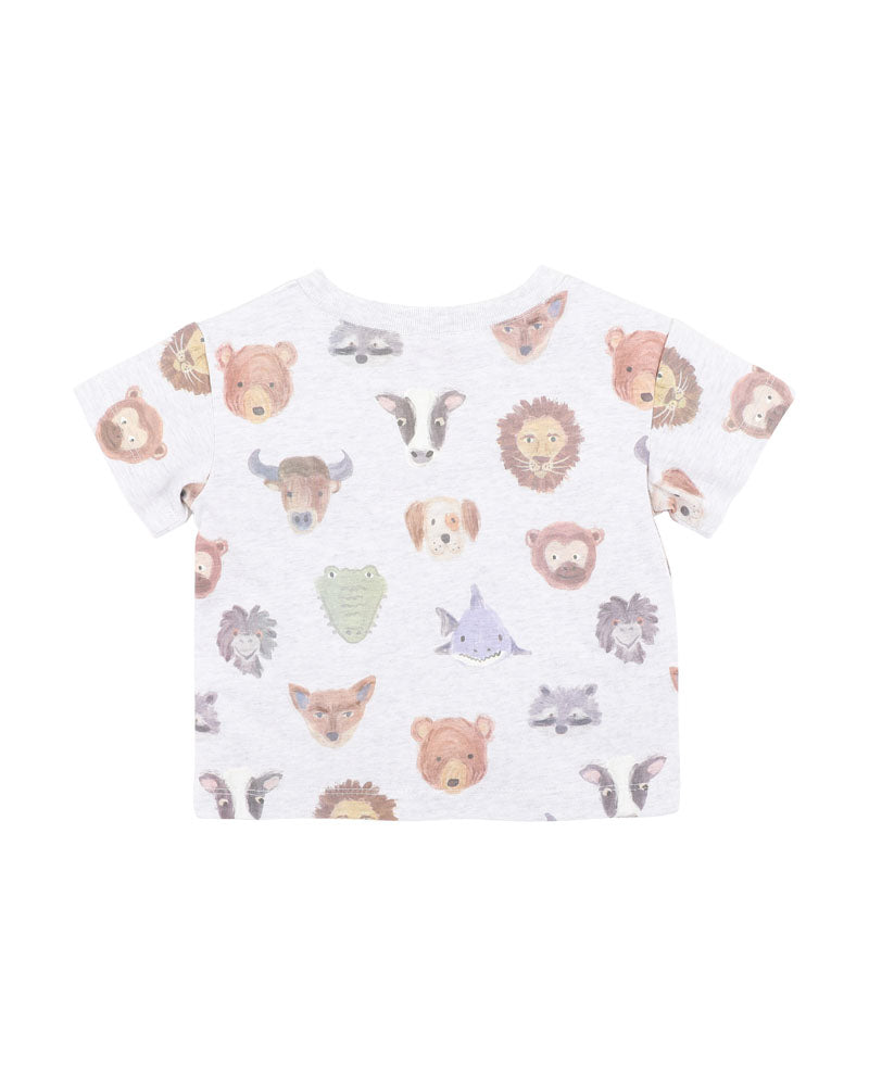 Fox & Finch Wildlings Print Tee