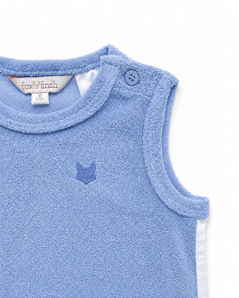 Havana Organic Terry Stripe Bodysuit