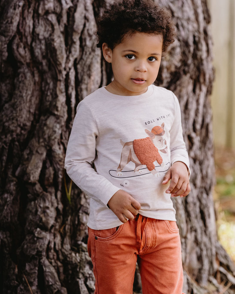 Fox & Finch Cool Dogs Skate Board Tee