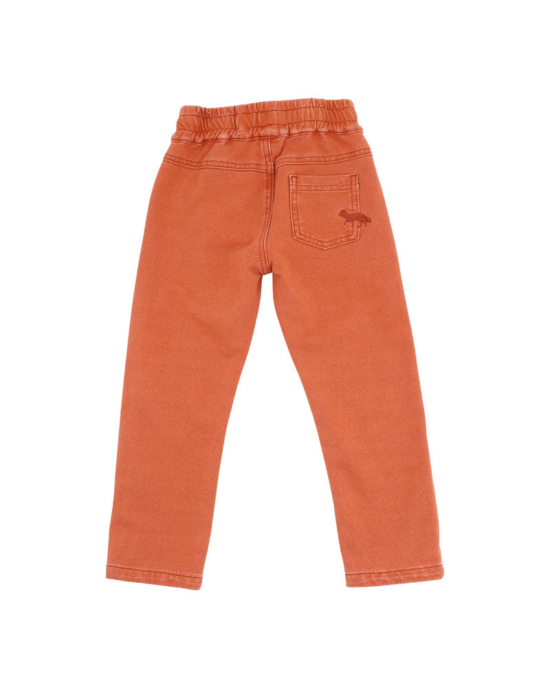 Fox & Finch Cool Dogs Pull On Knit Denim Jeans