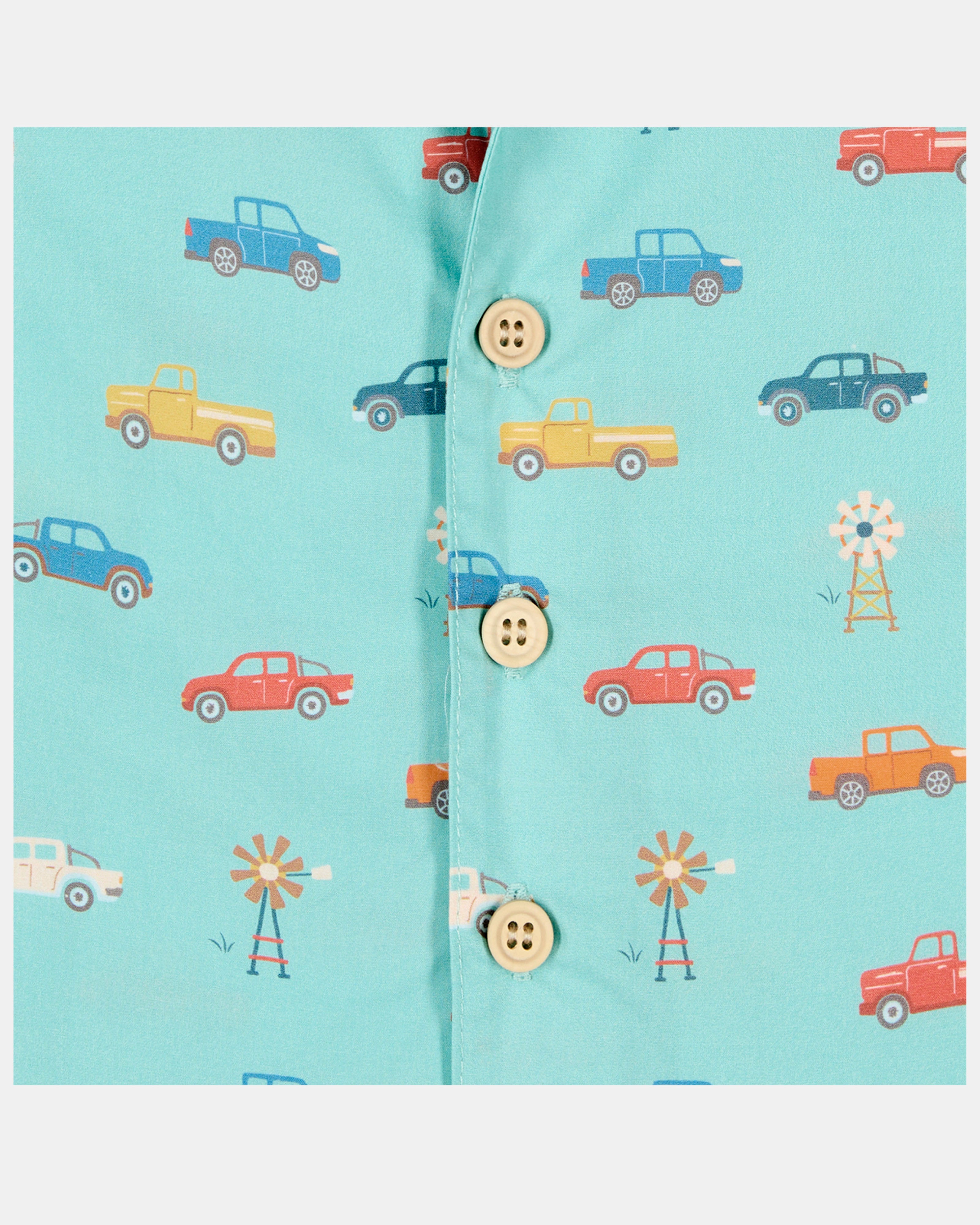 Toshi Shirt Banjo - Utes Teal