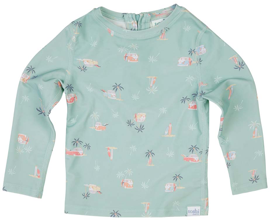 Toshi Kids Swim Rashie Long Sleeve - Uluwatu