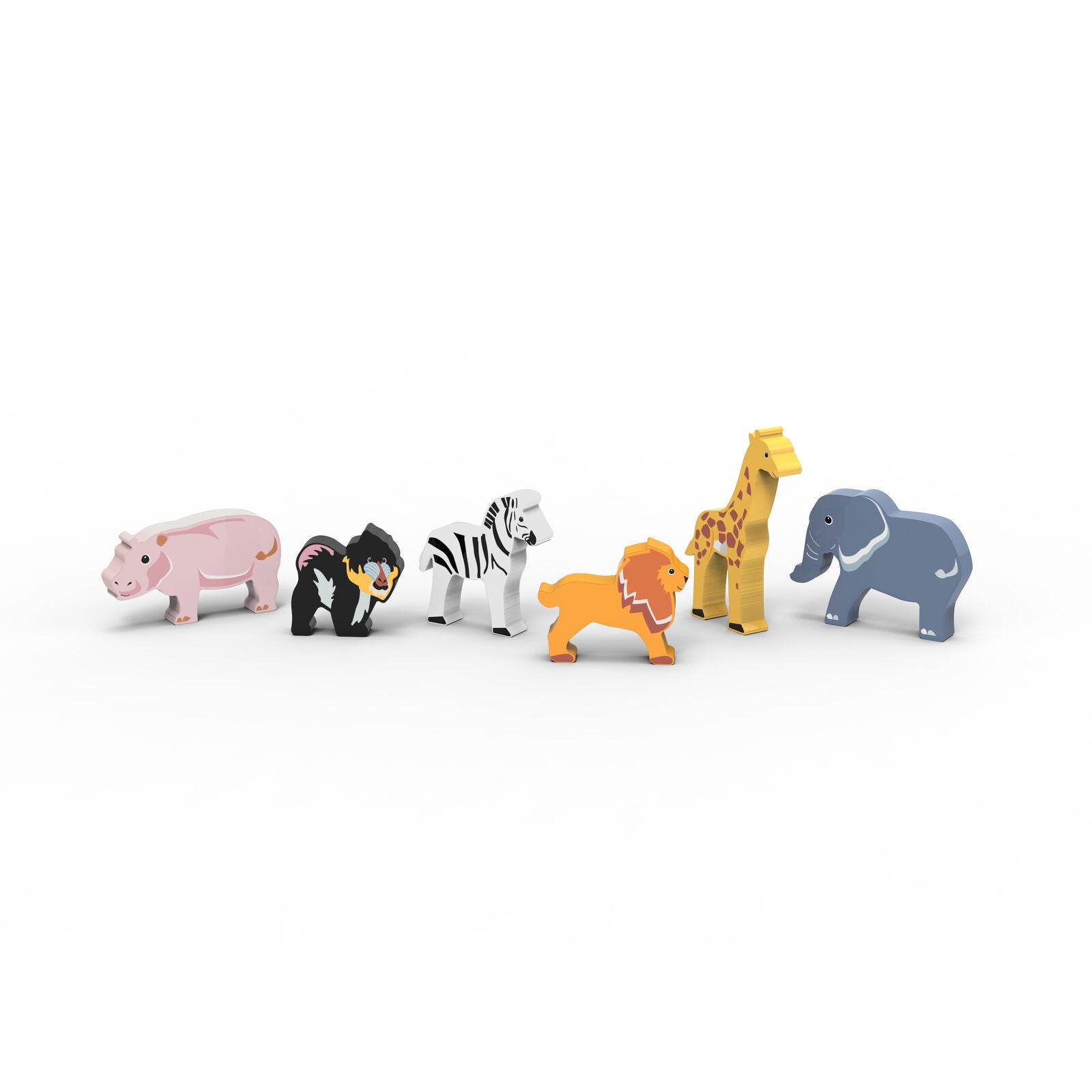 Speedy Monkey World Animals Africa 6pcs
