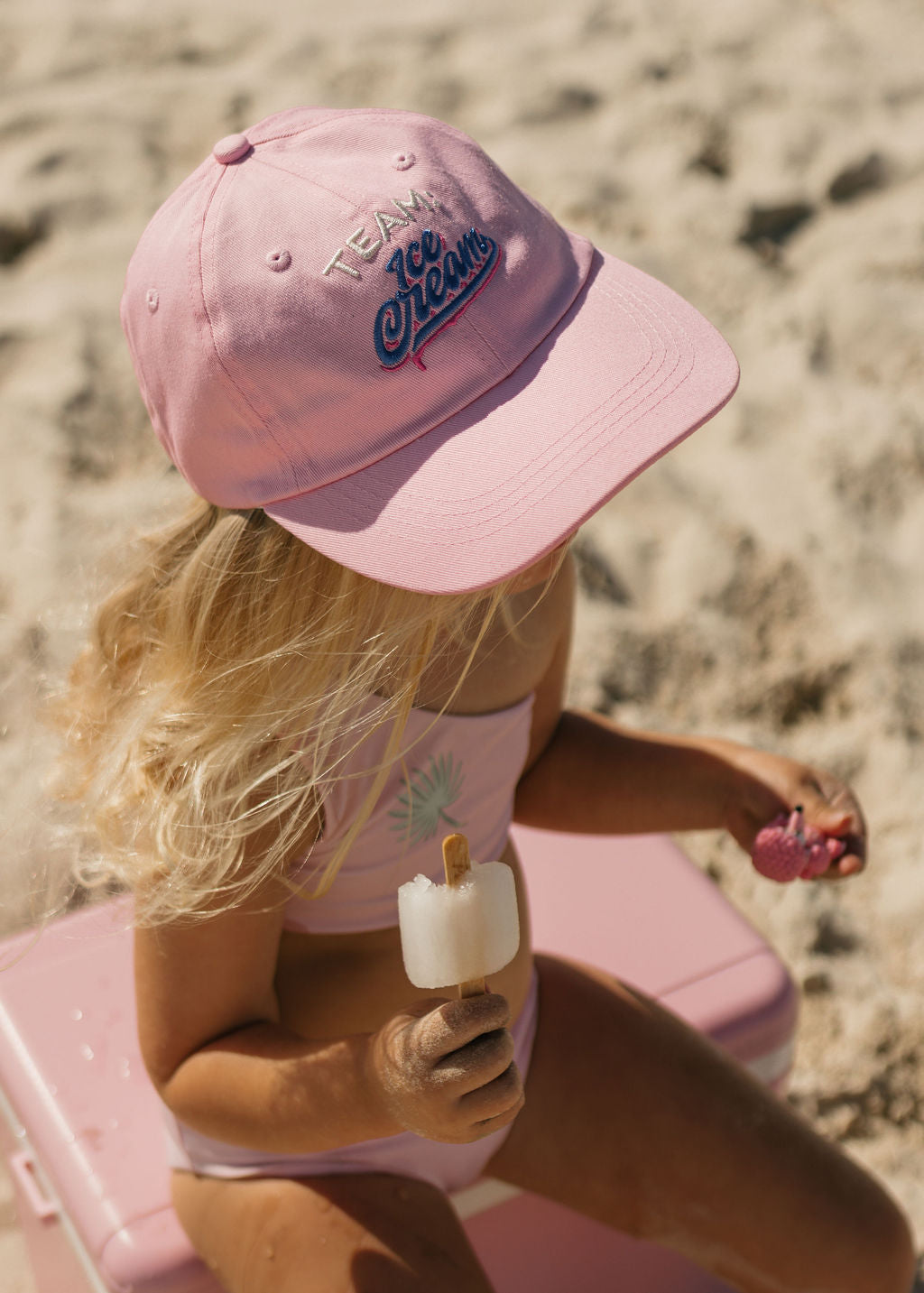 Acorn Kids Team Ice Cream Cap Pink