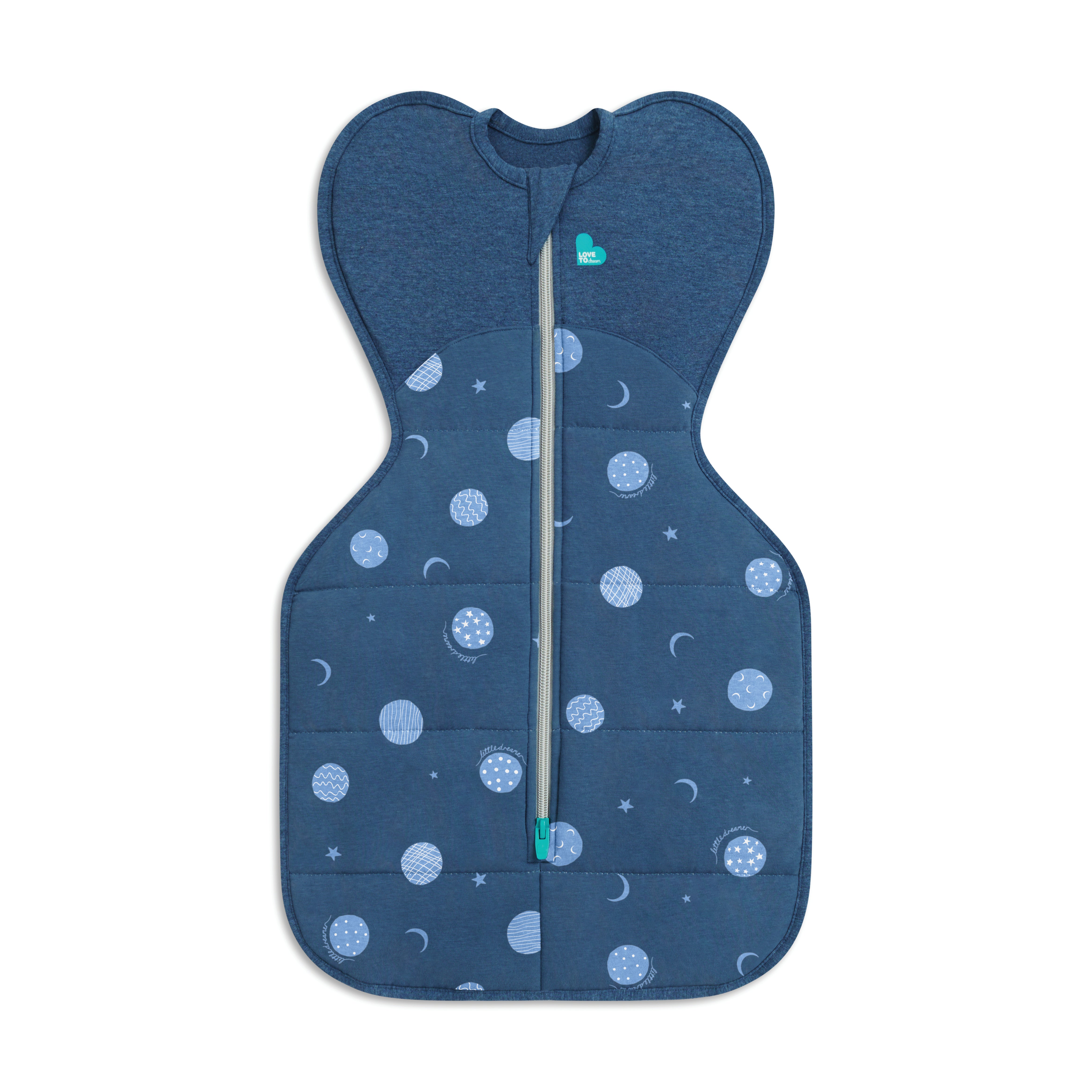 Love To Dream Swaddle Up Transition 2.5tog Quilted Little Dreamer - Denim