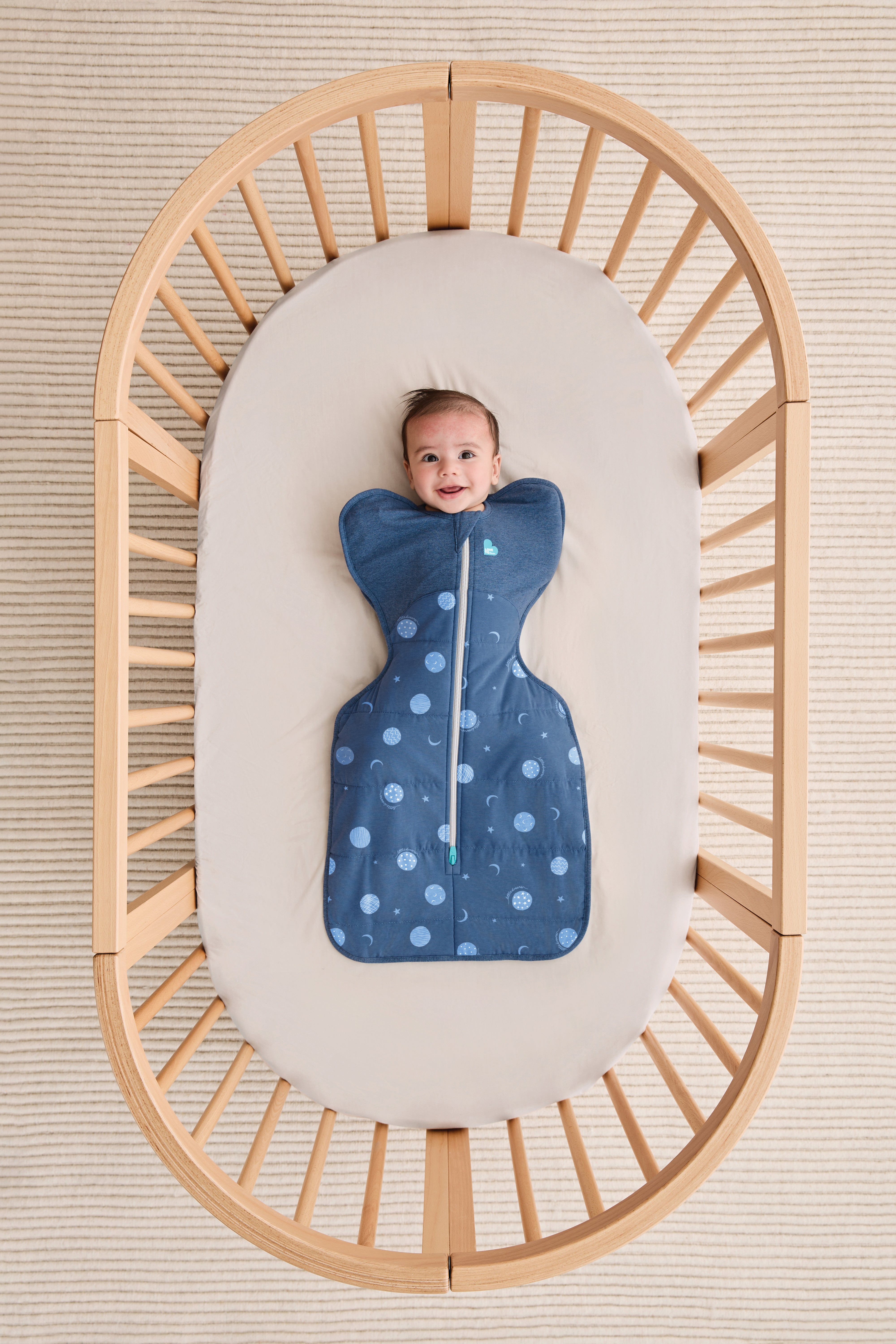Love To Dream Swaddle Up Transition 2.5tog Quilted Little Dreamer - Denim