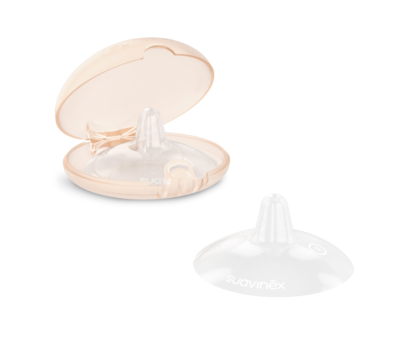 Suavinex Silicone Nipple Shields With Storage Box
