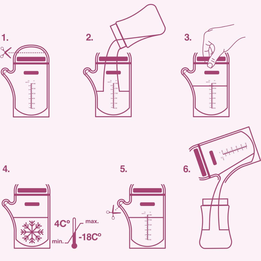 Suavinex Breasmilk Storage Bags