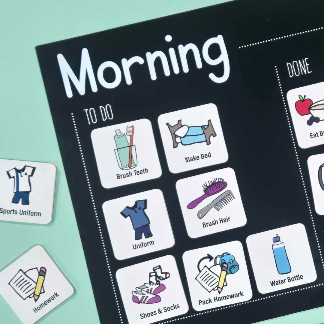 Prepp'd Kids Before & After School Routine (a4)