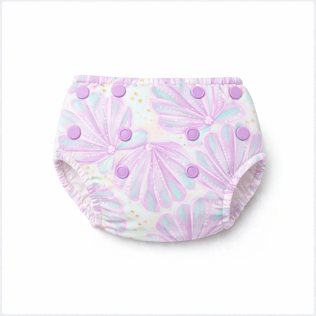 Confetti Kidz Reusable Swim Nappy Shimmer Shells