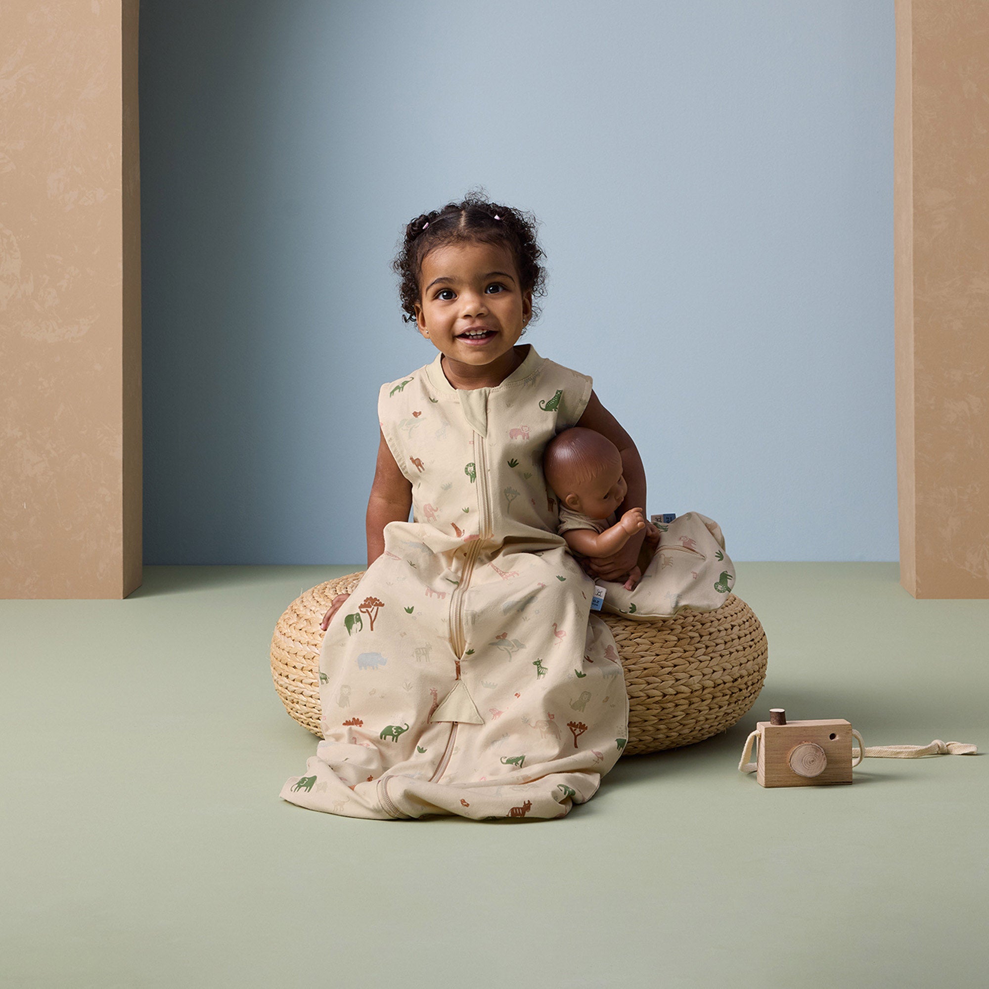 ergoPouch Sleep Suit Bag 0.2 tog - Savannah