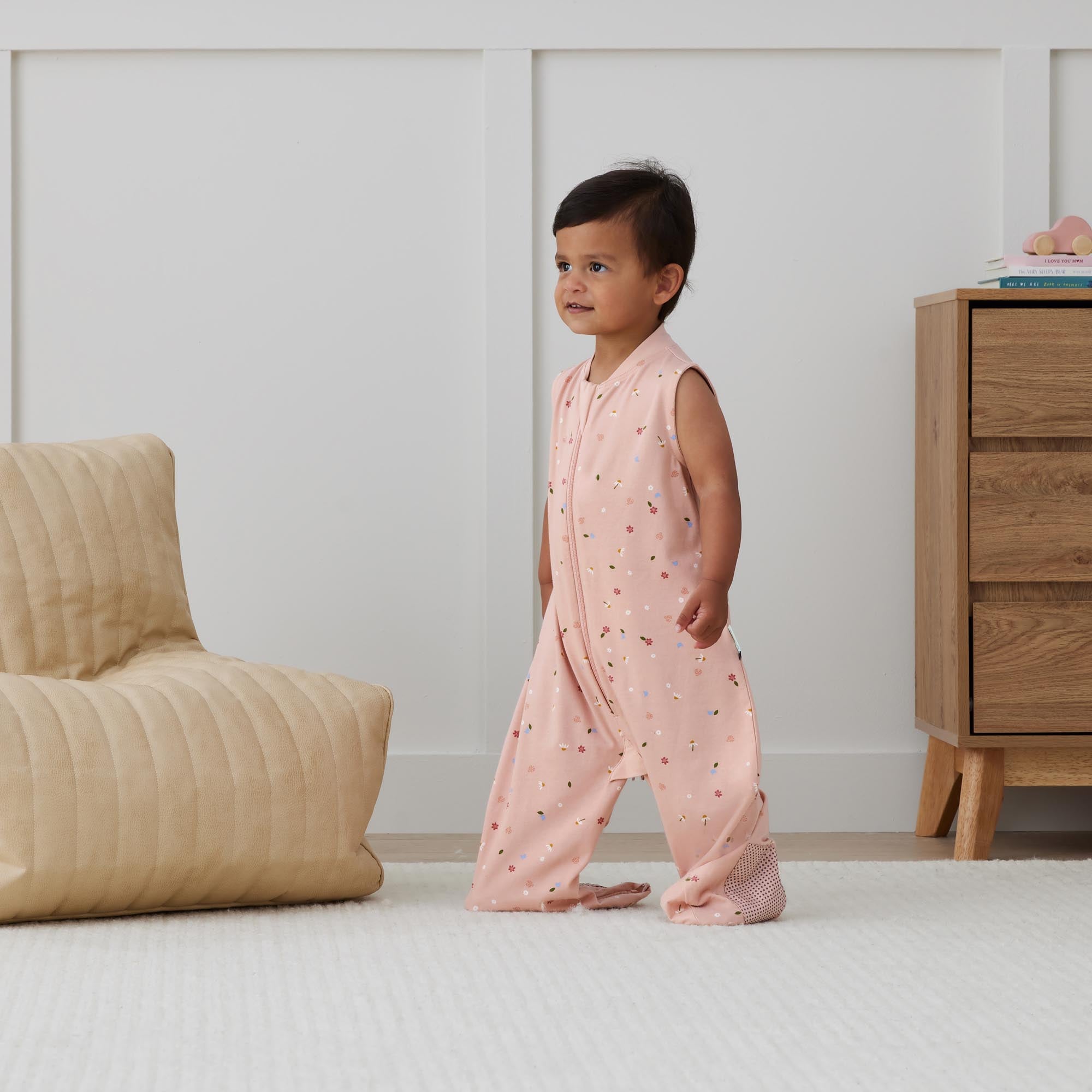 Ergopouch Sleep Suit Bag 0.2 Tog Daisies