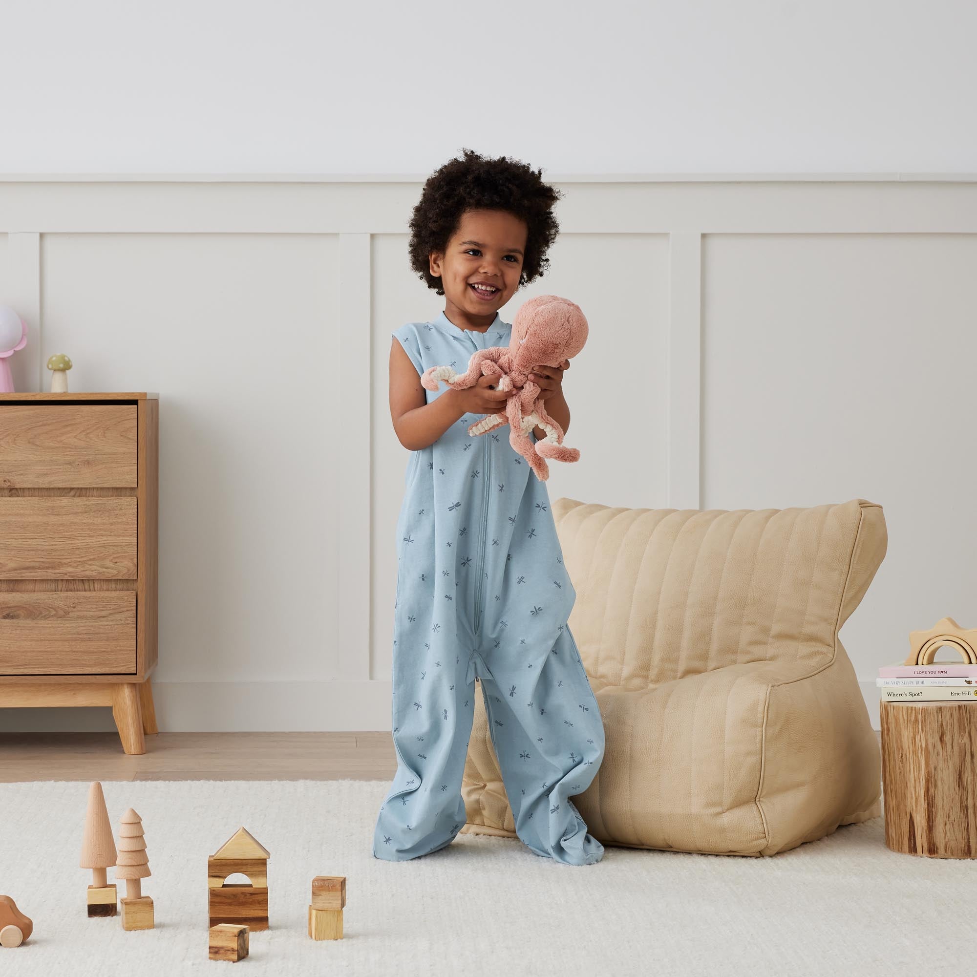 Ergopouch Sleep Suit Bag 0.2 Tog Dragonflies