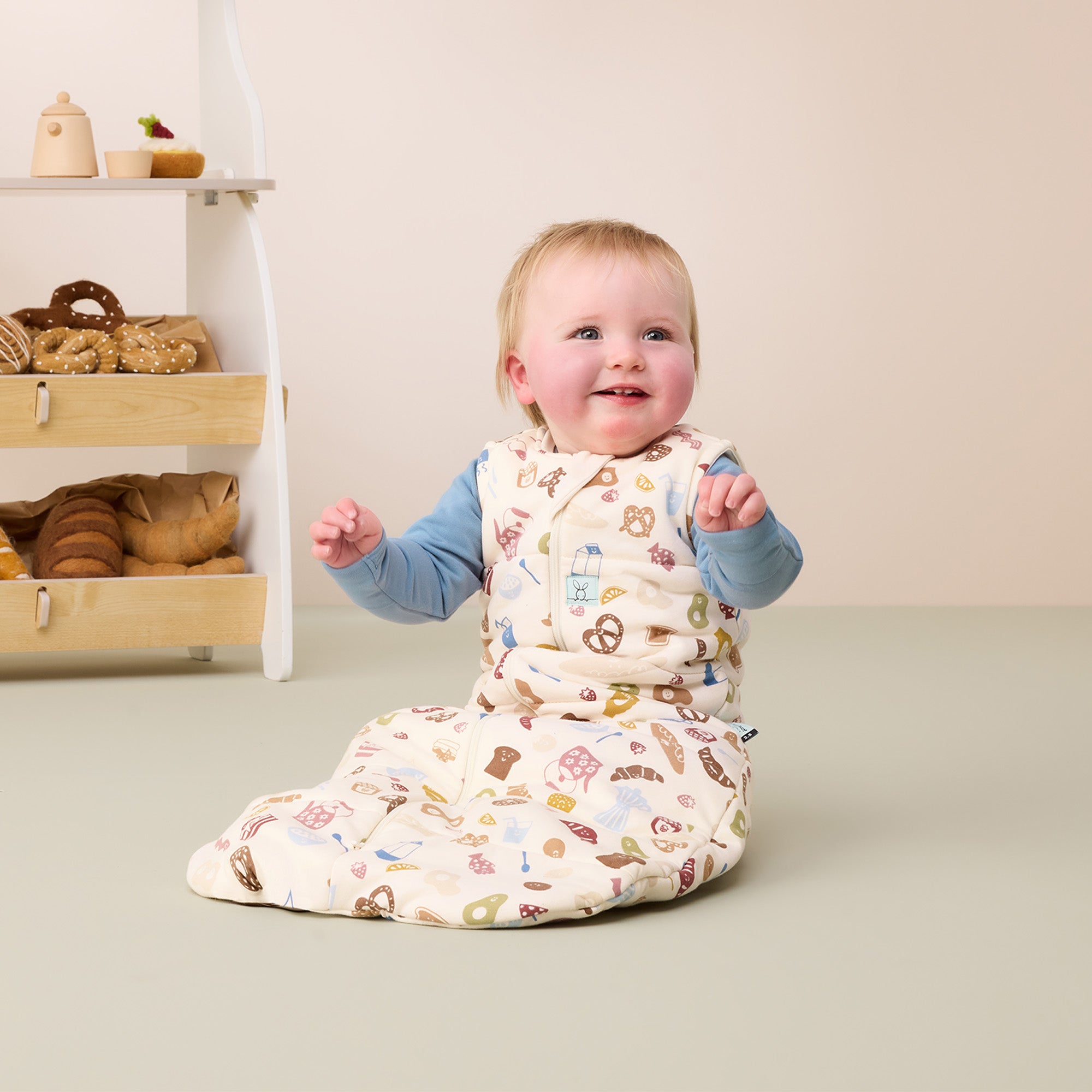 Ergopouch Jersey Sleeping Bag 2.5 Tog Bon Appetit