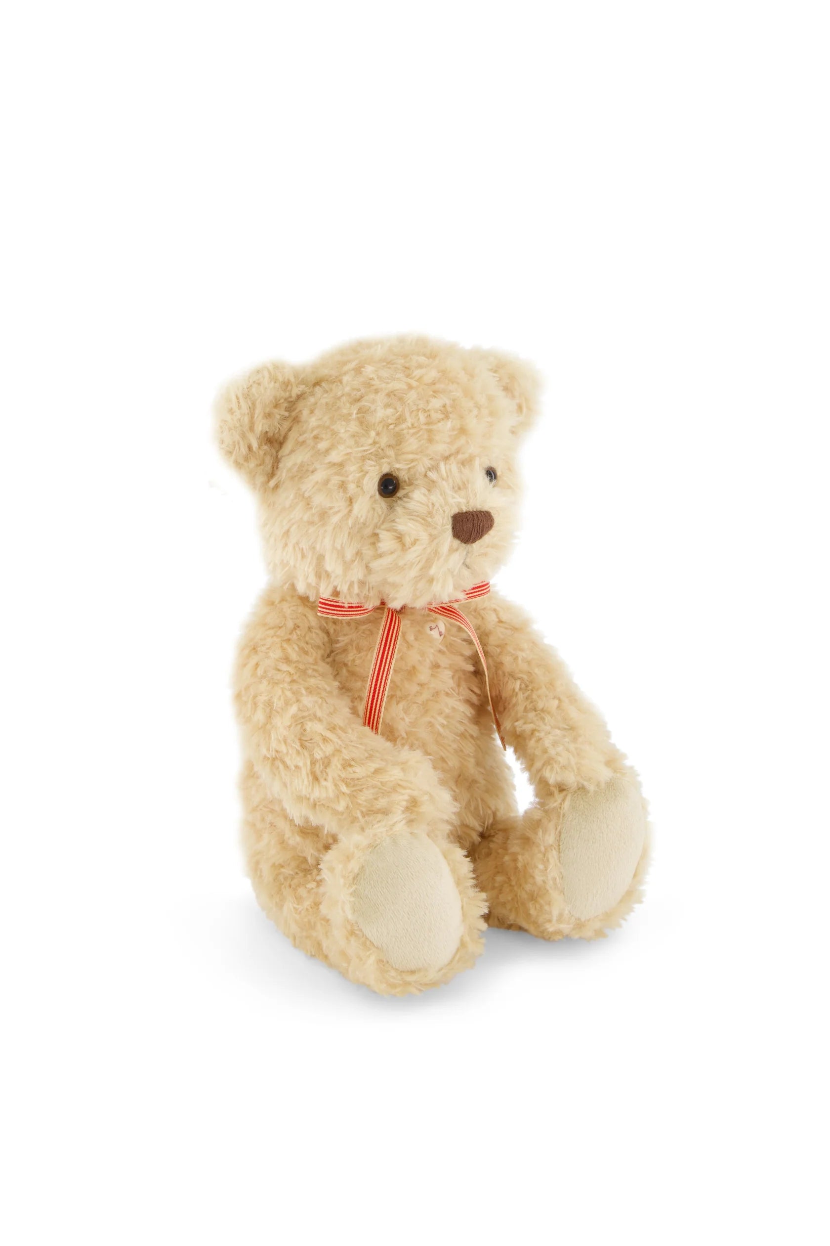 Snuggle Bunnies - Arthur The Bear Red Stripe Bow
