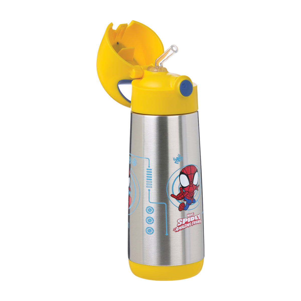 B.box 500ml Insulated Drink Bottle - Spidey