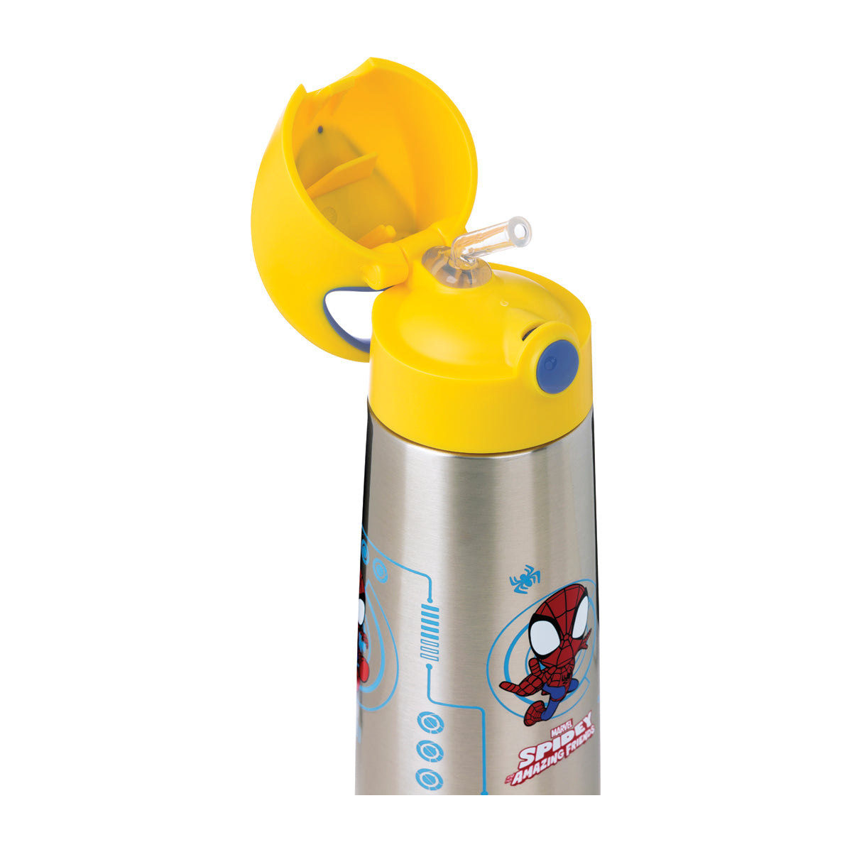 B.box 500ml Insulated Drink Bottle - Spidey