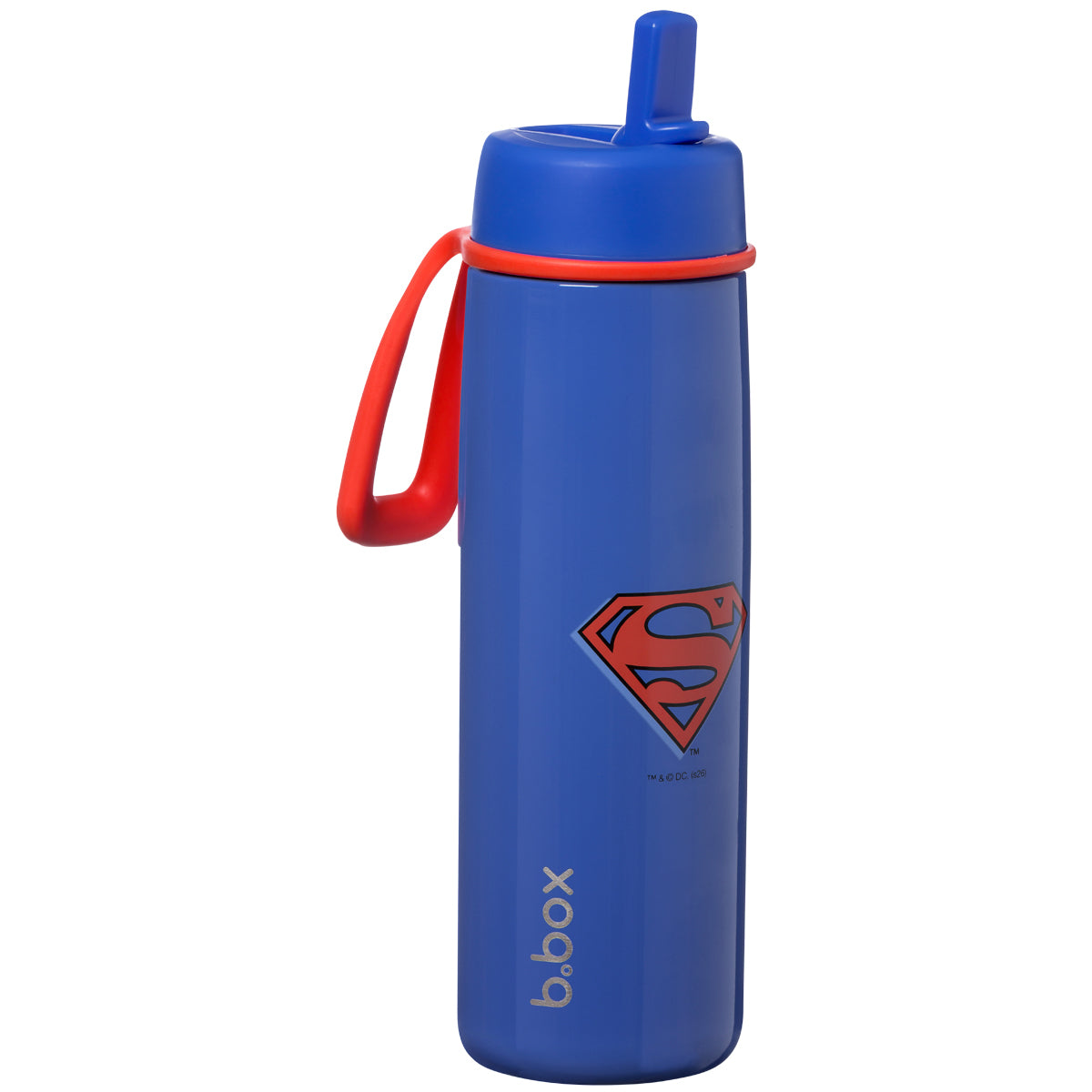 b.box 690ml Insulated Flip Top Bottle Superman