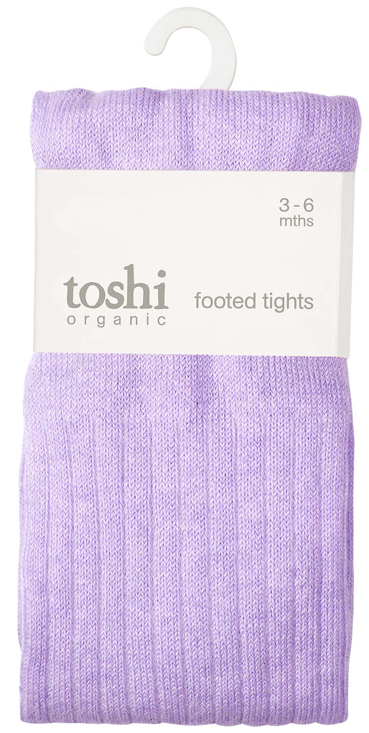 Toshi Organic Footed Tights - Amethyst
