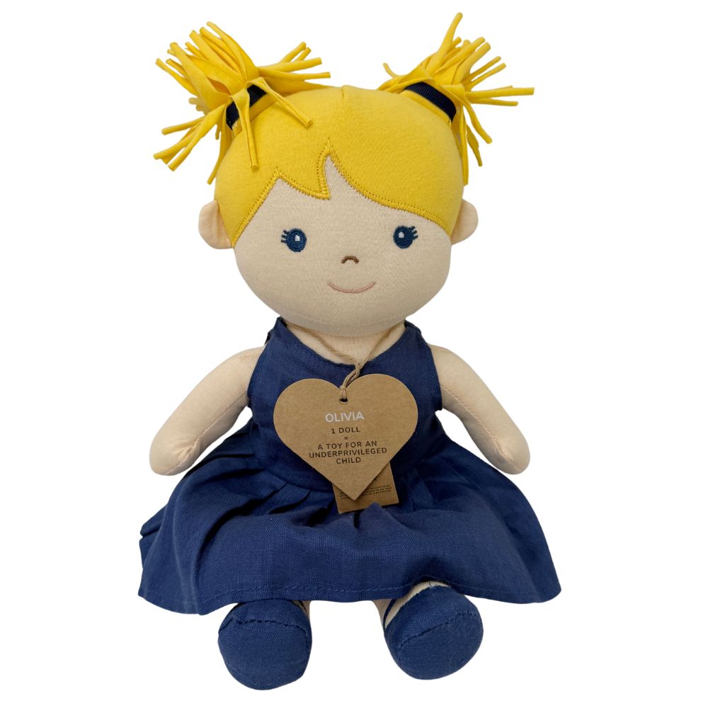 Olivia Rag Doll - Toy for Underprivileged Child