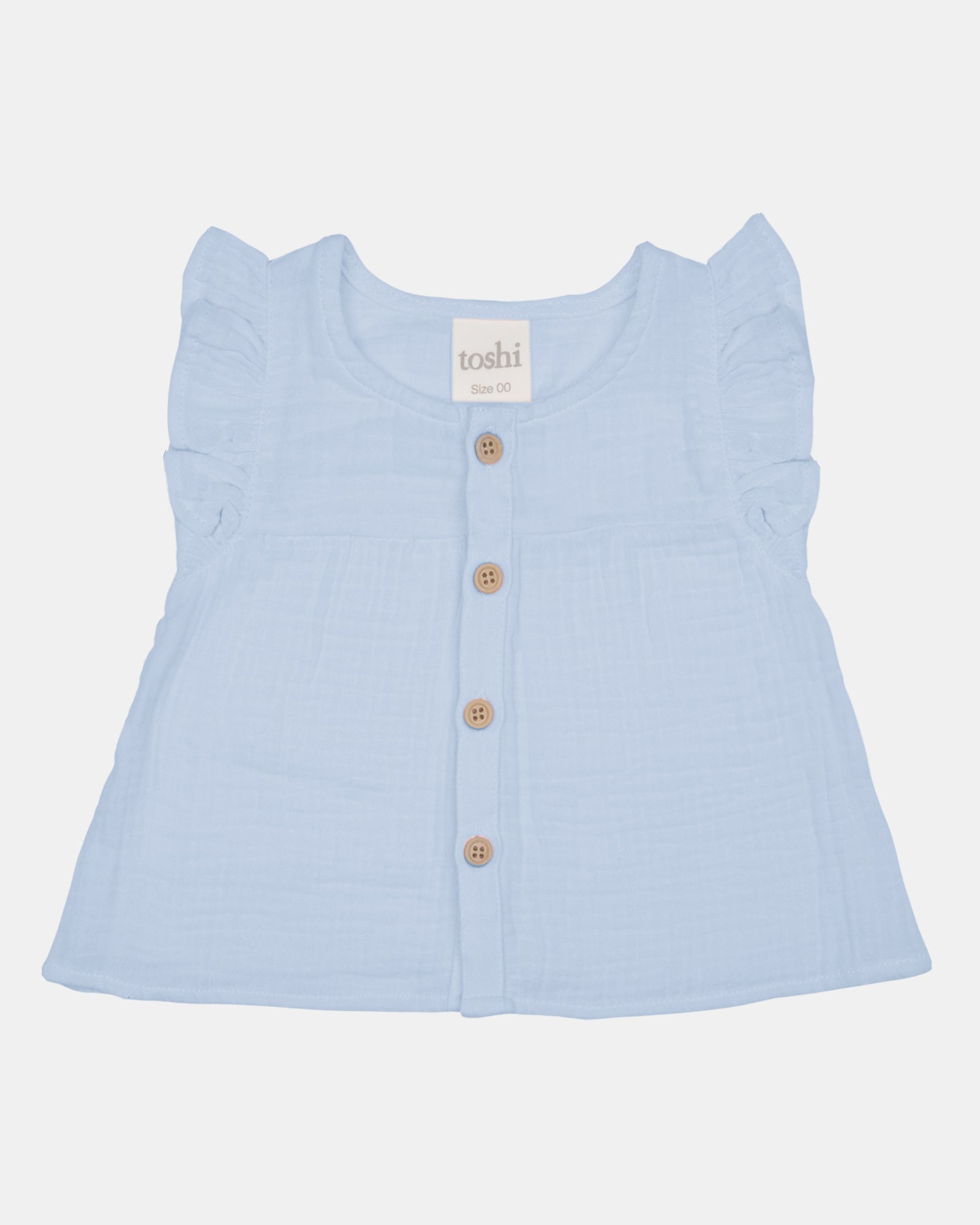 Toshi Top Frilled Sammy - Dusk