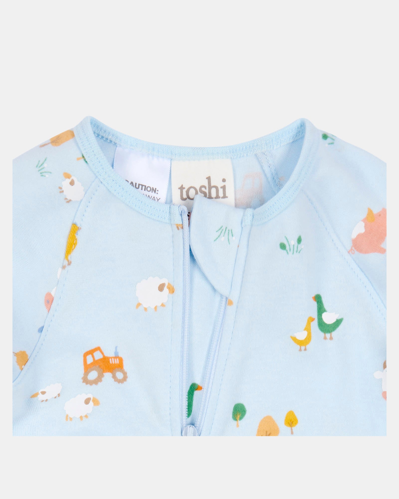 Toshi Long Sleeve Onesie Harvest Farm Buddies