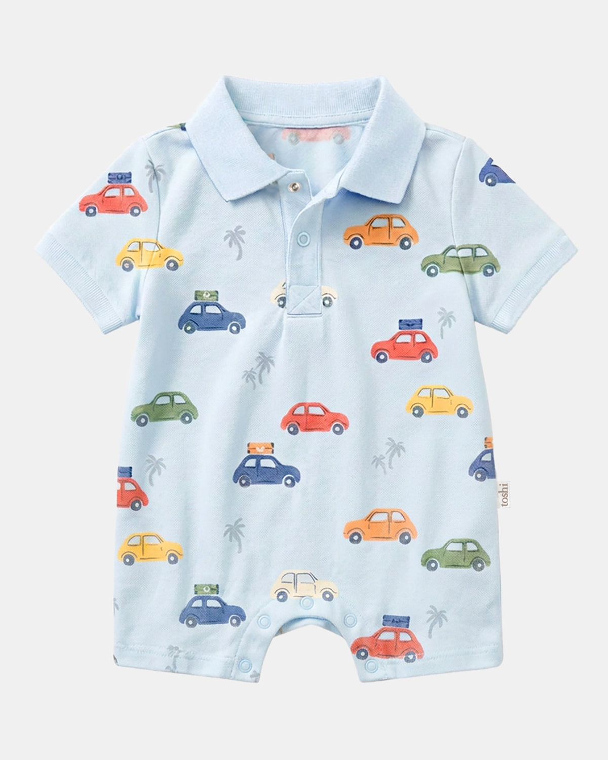 Toshi Polo Romper Arcadia Big Mini