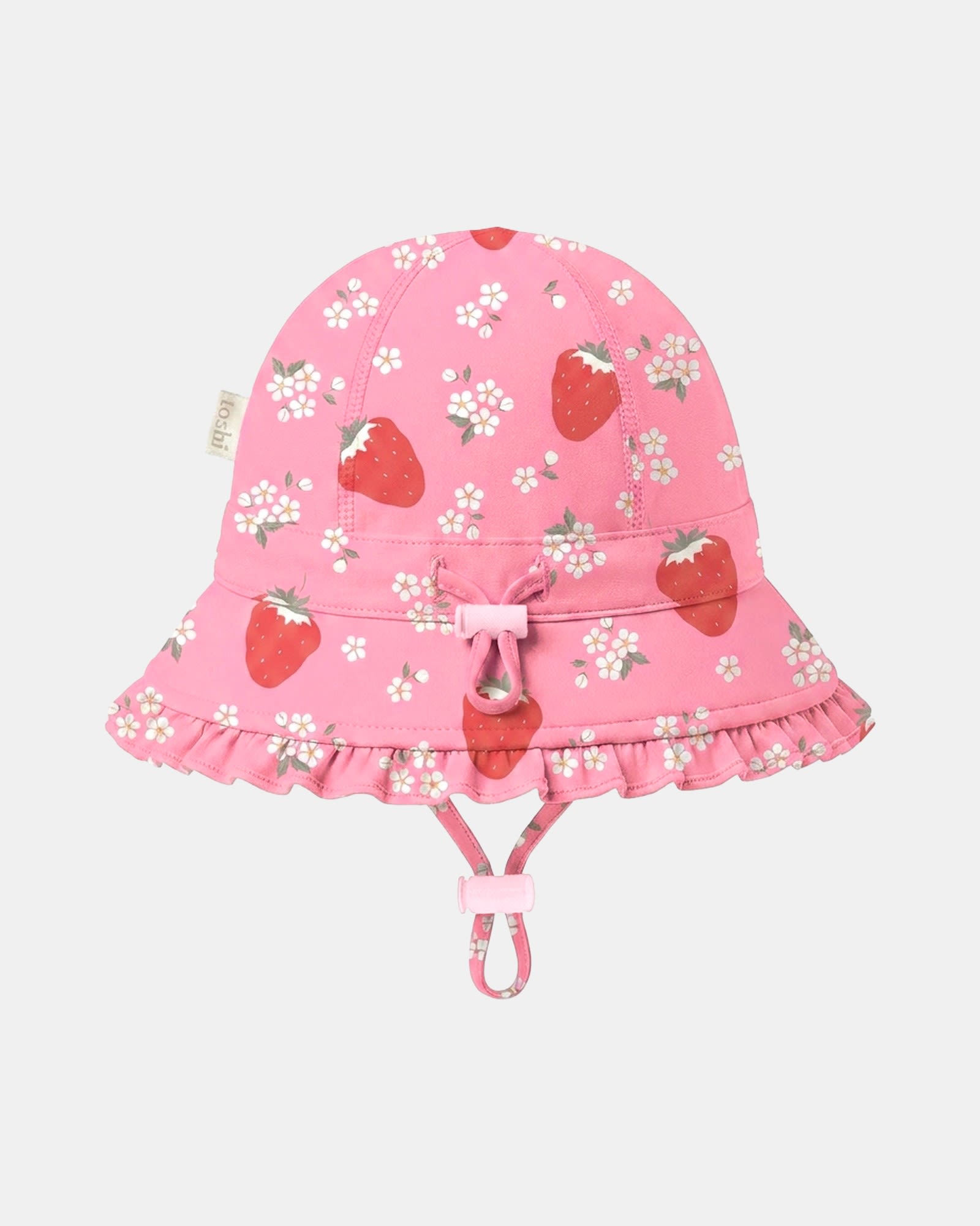 Toshi Swim Bell Hat Twinkle Strawberry