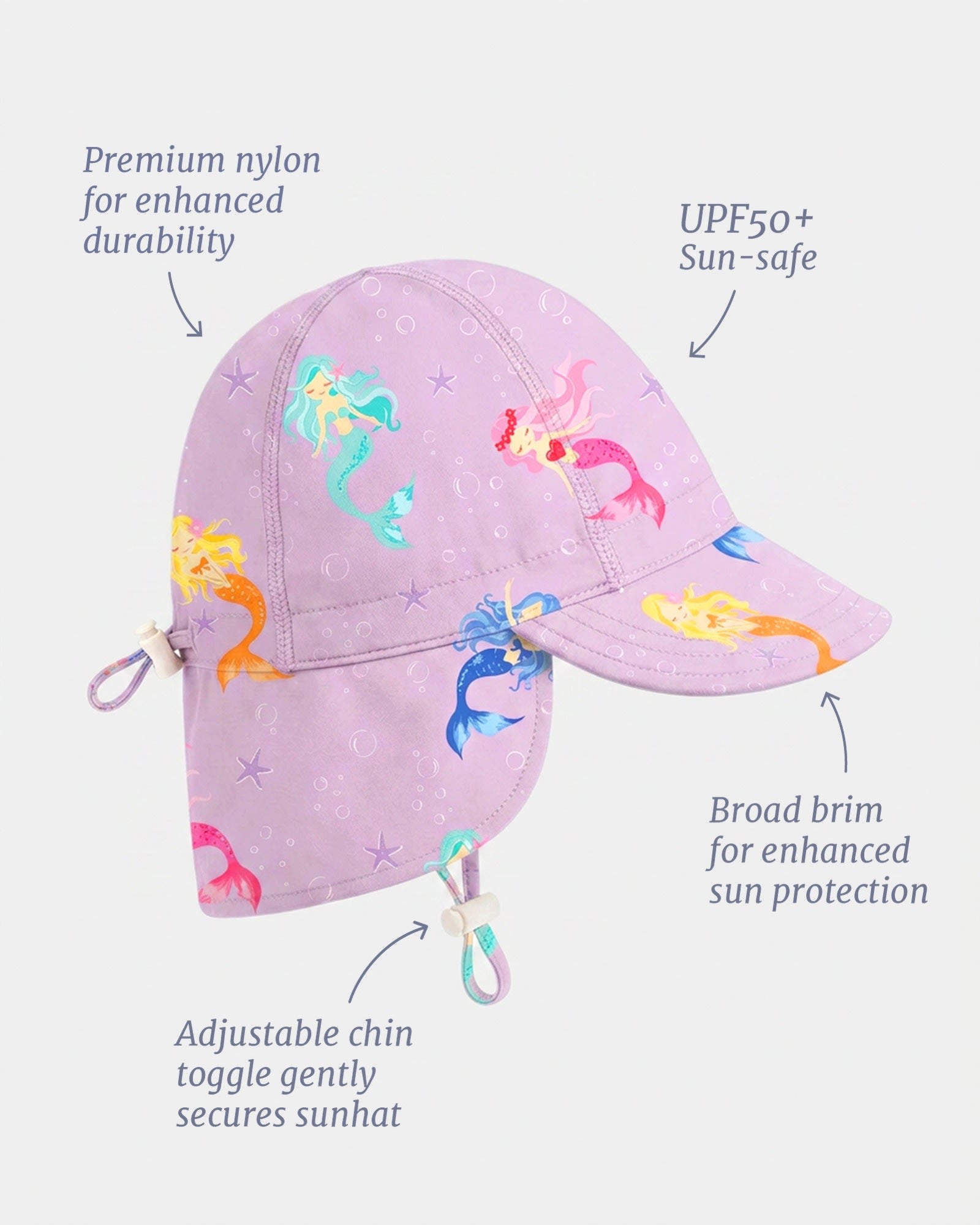 Toshi Swim Flap Cap Twinkle Princess Mermaid