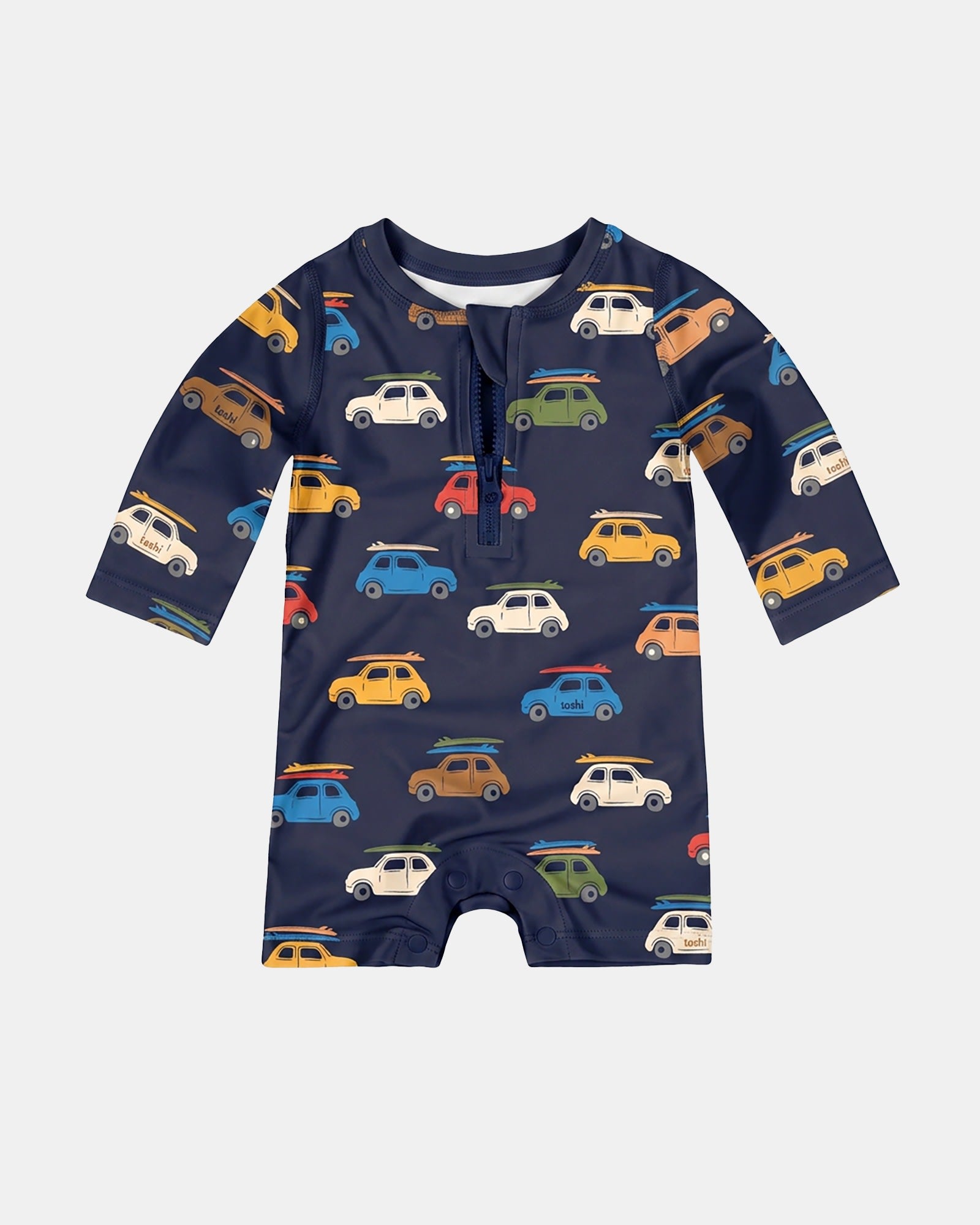 Toshi Swim Onesie Long Sleeve Pirate Wave Buggies