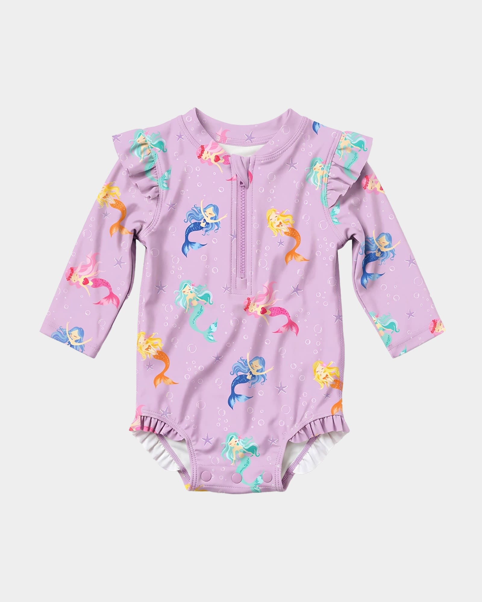 Toshi Swim Onesie Long Sleeve Twinkle Princess Mermaid
