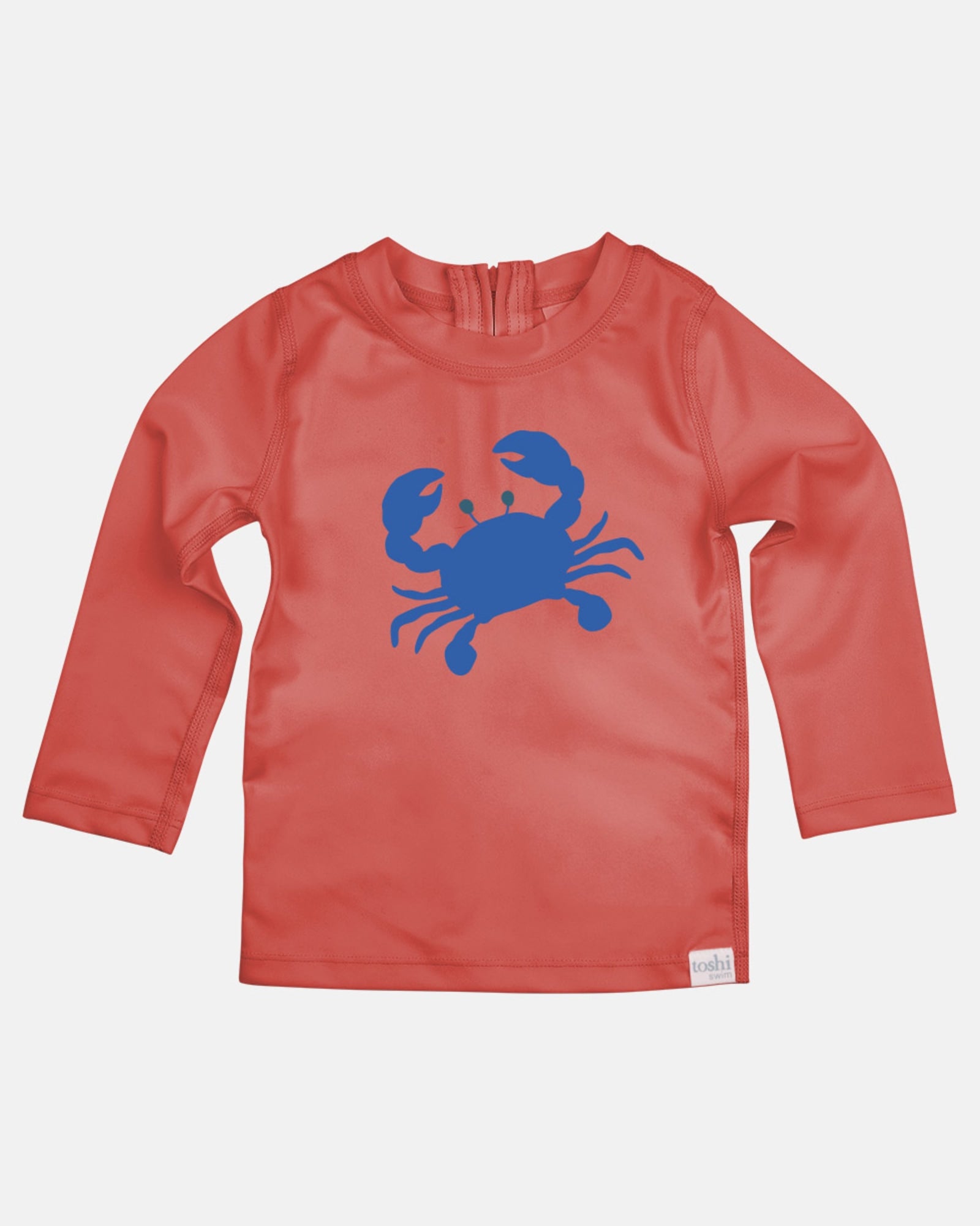 Toshi Swim Rashie Long Sleeve Pirate Mud Crabs