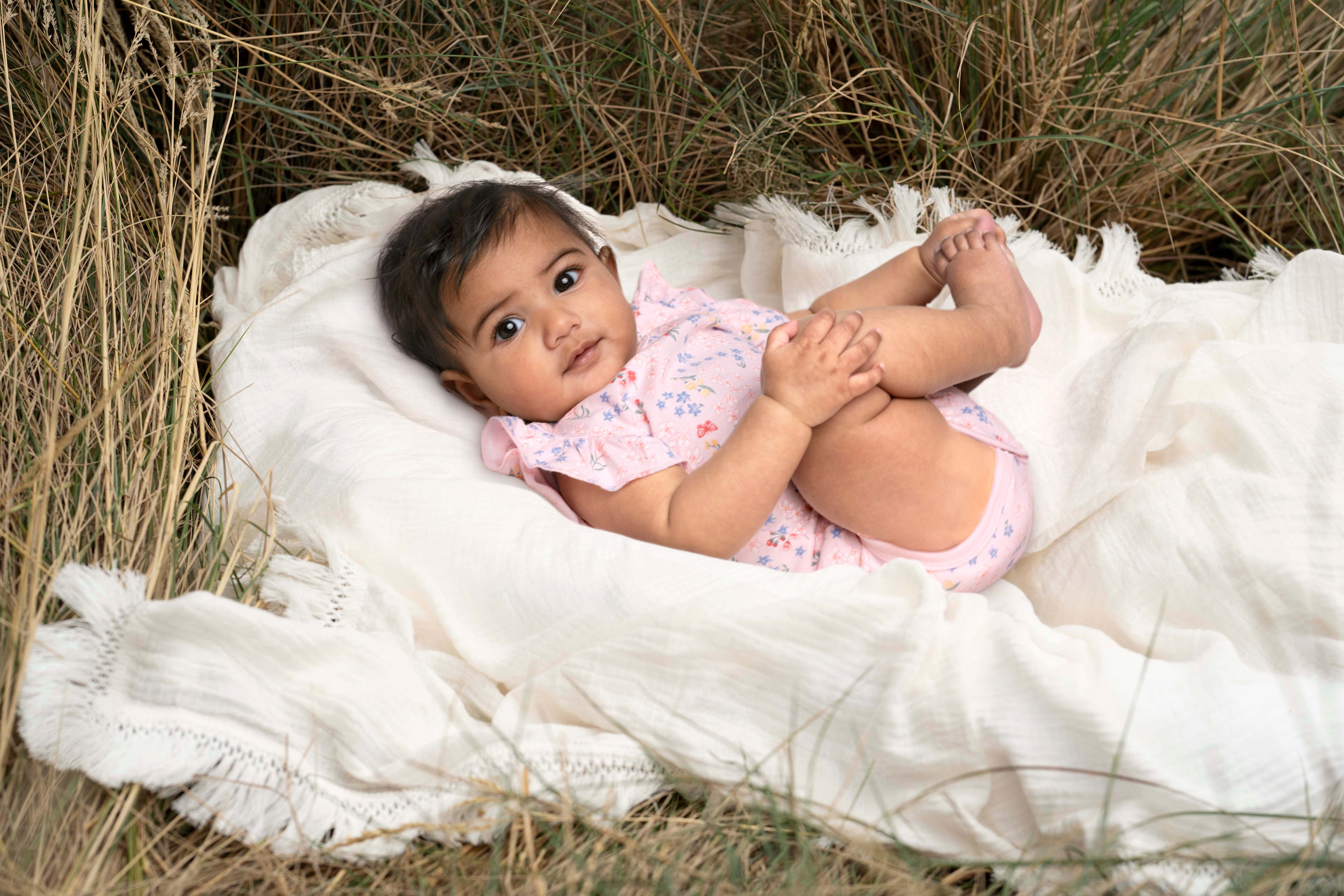 Toshi Onesie Short Sleeve Matilda - Acacia Blossom