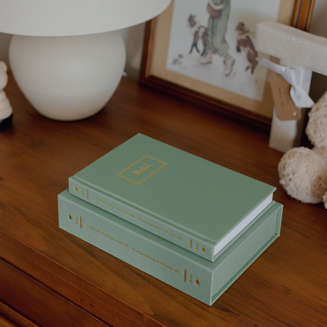 Truly Amor Bebe Baby Book With Keepsake Box