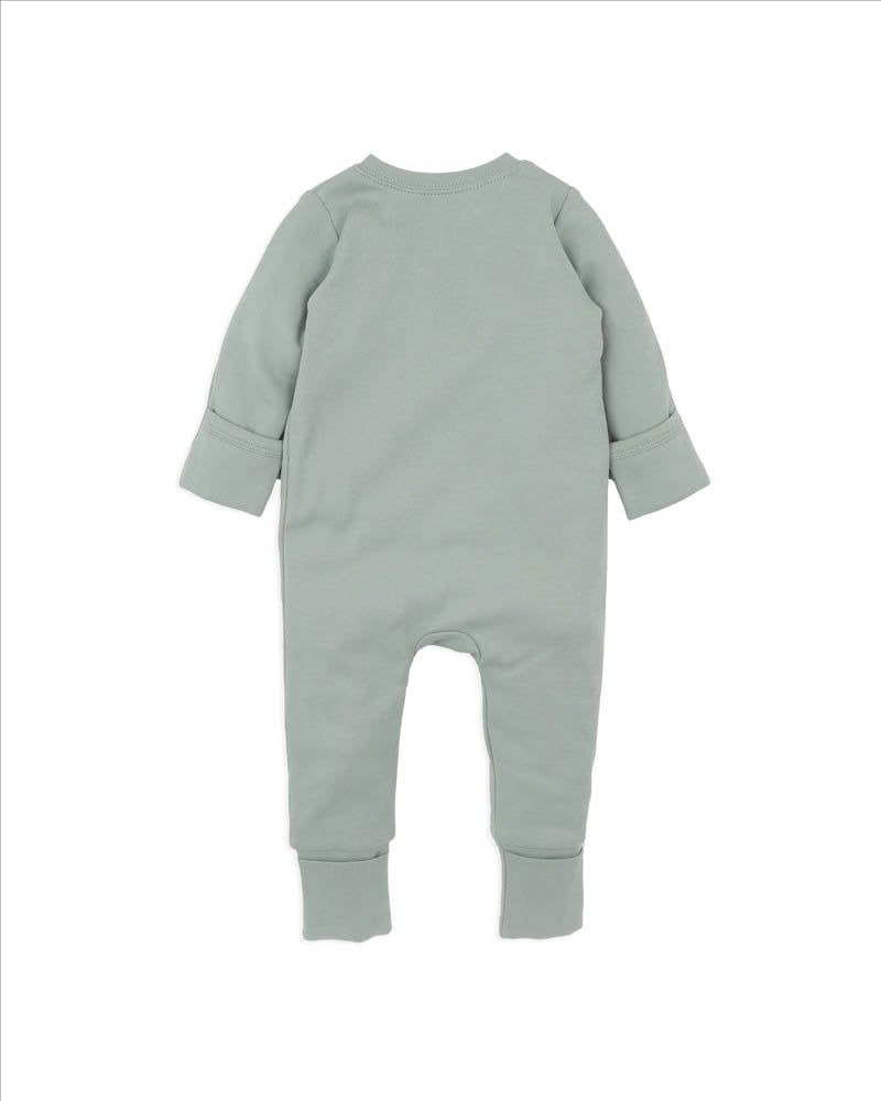 Bebe Charlie Kangaroo Organic Long Sleeve Zipsuit