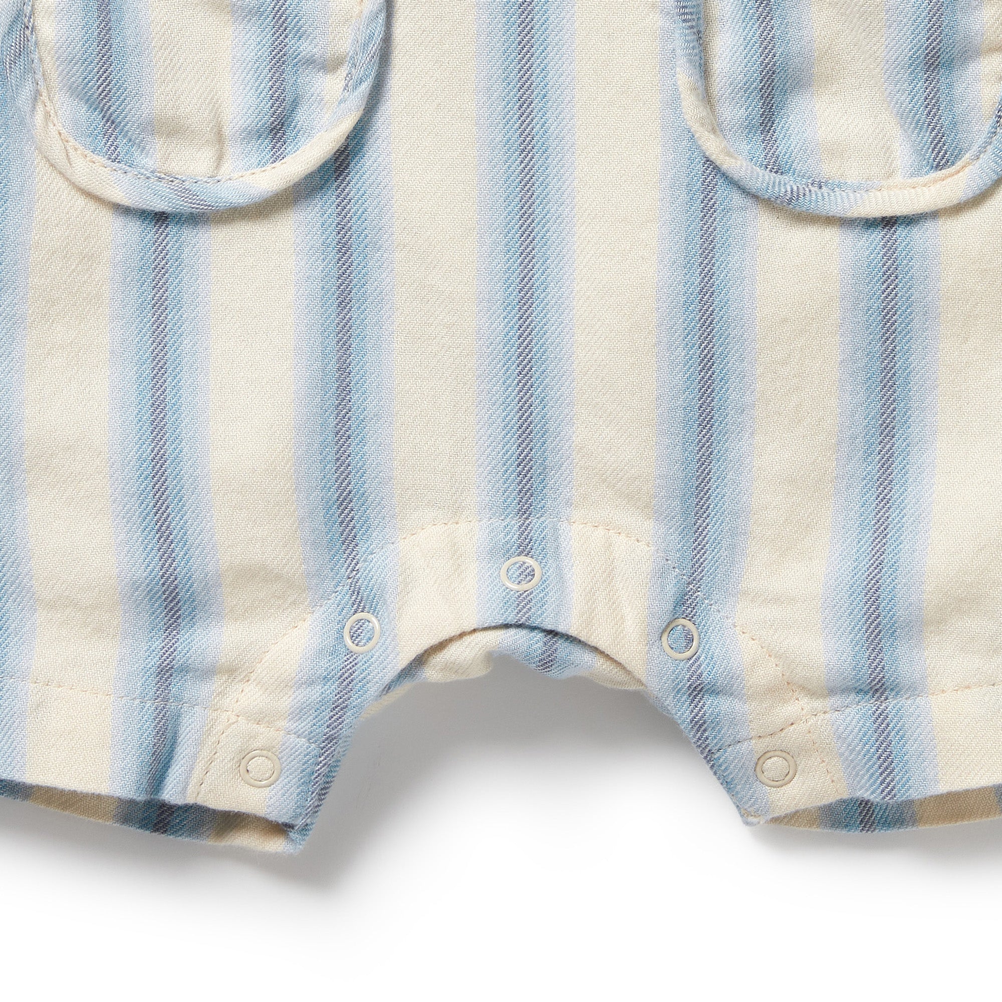 Wilson & Frenchy Deep Blue Stripe Organic Overall